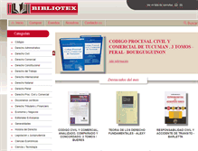 Tablet Screenshot of bibliotexlibros.com